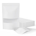 FireKylin 100 Pcs Resealable Bags, Matte Window, Paper, White,7.9 x 11.8 in - color: White, size: 7.9" x 11.8"