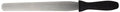 Fat Daddio's Stainless Steel Straight Spatula, 10 Inch, Black, Silver - size: 10 Inch, style: Straight Spatula
