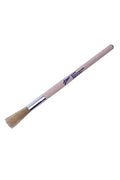 Ateco Pastry Brush, 3/8-Inch Diameter Head with Natural White Boar Bristles, Stainless Steel Ferrule & Wood Handle - size: 3/8" - Round, style: White Boar Bristle