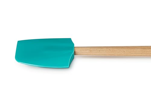 Le Creuset Silicone Signature Medium Spatula, Riviera - color: Riviera, style: Medium Spatula