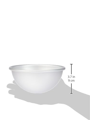 PME BALL063 Aluminum Ball/Hemisphere Pan, 6 x 3-Inch - size: 6 x 3-Inch