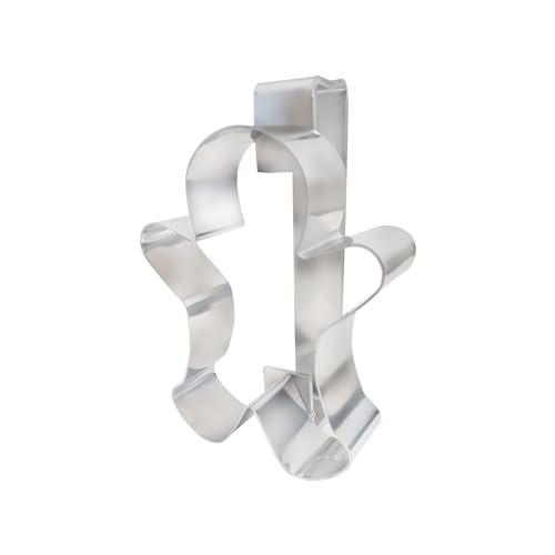 OCS Parts 5-Inch Gingerbread Man Stainless Steel Donut Cutter - style: Gingerbread Man