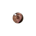 20G/18G/16G Titanium Flat Back Earrings, Threadless Nose Stud Tiny Stud Earrings, Cartilage Tragus Piercing Jewelry Conch Helix Stud - color: CZ (gold 8pcs), size: 18ga(1.0mm)