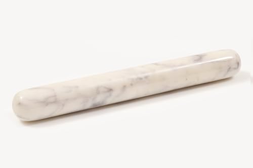 Marble Rolling Pin on Wood Base by Verve CULTURE