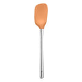 Tovolo Flex-Core Silicone Spoonula, Stainless Steel Handle, Apricot - color: Apricot, style: Spoonula
