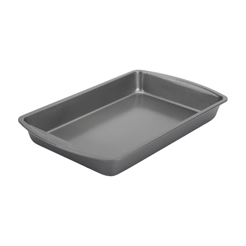 GoodCook Everyday Brownie Pan, Scratch Resistant, 7x11-Inch, Nonstick Steel - size: 7 x 11 inches, style: 11 x 7" Brownie Pan
