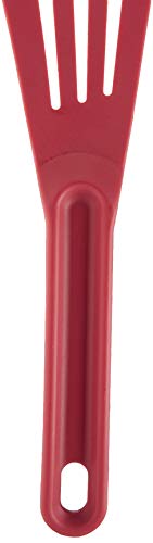 Mercer Culinary Hell's Tools Hi-Heat Slotted Spatula, 12 Inch x 3.5 Inch, Red - color: Red, size: 12 Inch