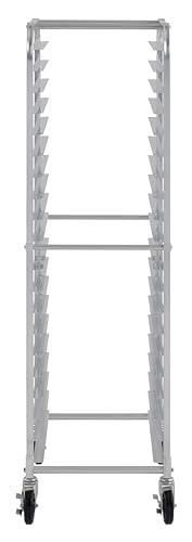 CenPro Commercial Knocked Down 20-Tier Aluminum End Load NSF Bun/Sheet Pan Rack | Bakeries, Caterers, Kitchens, Restaurants | (#32L-035) - size: 20-Pan, Knockdown
