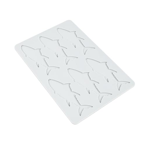 Fish Chocolate Silicone Mold Hollow Decoration DIY Cupcake Cake Mould Candy Chocolate Tools Baking Party Supplies (D_ Fish) - size: D_ Fish