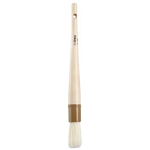 Winco 1" Boar Bristle Basting Brush, Round - size: 1", style: Round