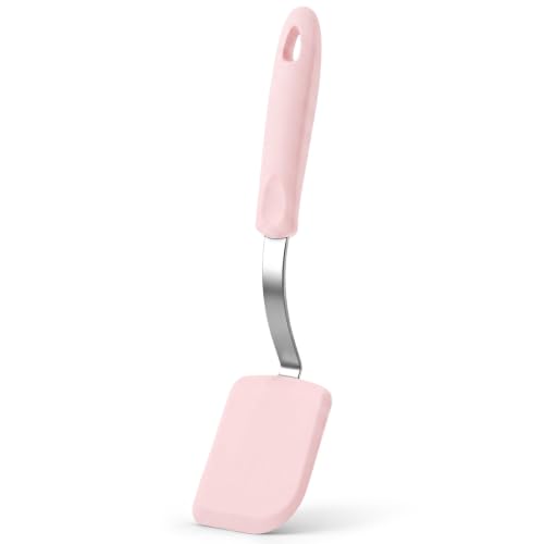 Small Silicone Spatula Mini Silicone Cookie Spatula, Pink - color: Pink, size: Small