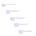 Plastic Measuring Scoop, 1 Tablespoon (14.8 cc | 1/2 Oz. | 14.8 mL) Long Handle Spoons for Powders, Granules, Coffee, Pet Food, Baking Supplies, Protein and Other Dry Goods, BPA Free (Set of 5) - size: 14.8 cc | 1 tablespoon | 1/2 fl oz. | 14.8 mL