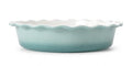 LarqeeWare Ceramic Pie Dish, 9 inch Pie Pan for Baking, Deep Dish Pie Plate
