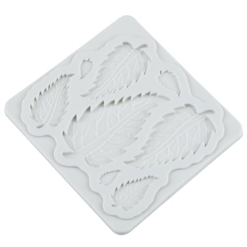 Leaf Silicone Mold Ginkgo Leaves Maple Leaf Fondant Molds Set Of 3 - color: Style J