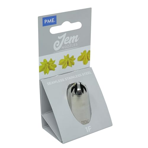 JEM Drop Flower Piping Nozzle no. 1F - style: no. 1F