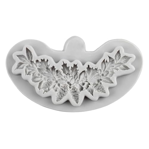 Christmas Silicone Molds Christmas Pinecone Fondant Molds - color: Style F