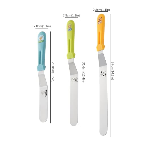 Icing Spatula, Offset Spatulas, Frosting Tools for Cake Decorating, Baking