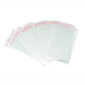 300pcs 3"x5" Clear Resealable Cellophane Bag Self Adhesive Seal - size: 3x5 Inch (Pack of 300)