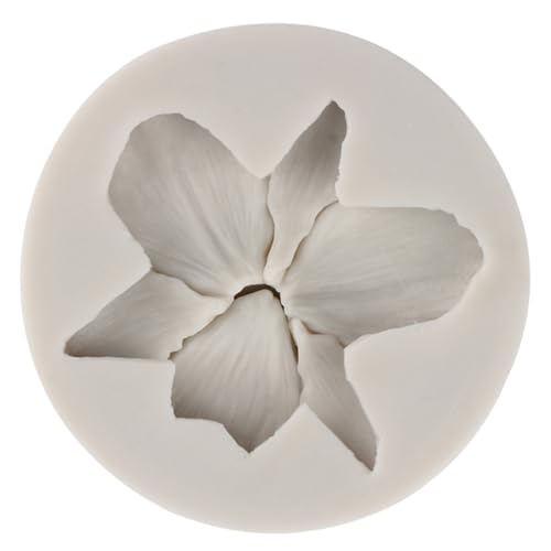 Orchid Flower Silicone Mold Flower Fondant Molds - color: Style O