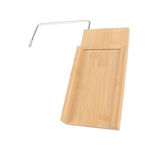 Wooden Soap Cutter, Adjustable Wire Slicer Cutting Tool Bread DIY Making Cutting Tool for Soap, Cheese, Butter, Cake, WGFOIPikxdqwv0np