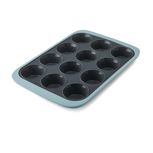 Chicago Metallic 12-Cup Silicone Muffin Pan - 10.43 Inch - style: 12 Cup Muffin Pan