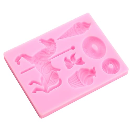 Carousel Horse Fondant Silicone Molds