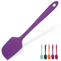 U-Taste 14in Extra Large Silicone Spatula, 600°F Heat Resistant, Purple - color: Purple, size: 14 in (extra large spatula)
