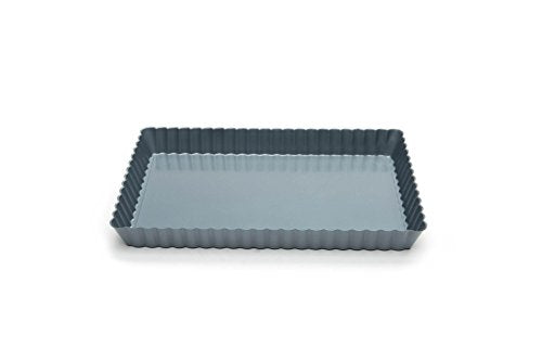 Fox Run Rectangular Loose Bottom Tart/Quiche Pan, Preferred Non-Stick, 11-Inch - style: 11-Inch Rectangular