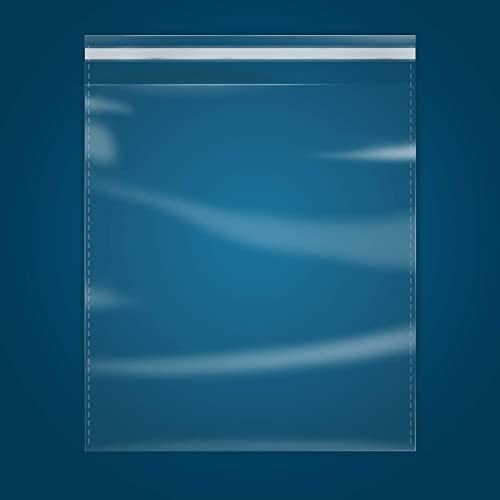 iMailer 200 Count 8" x 10" Self Sealing Cellophane Bags - size: 8x10 Inch (Pack of 200)