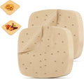 120Pcs Air Fryer Parchment Paper Liners, 9.5in Square Perforated parchment paper for Air Fryer, Premium Bamboo Steamer Liner for Air Fryers Baking Cooking Oven, 9.5 INCH - color: 9.5 Inch