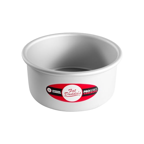 Fat Daddio's PCC-103 Anodized Aluminum Round Cheesecake Pan, 10 x 3 Inch - size: 10 x 3 Inch, style: 3" Depth