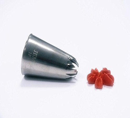 JEM Drop Flower Piping Nozzle no. 1F - style: no. 1F
