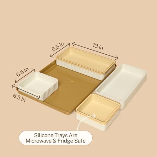 Cravings by Chrissy Teigen Silicone Baking Set with Lids, 9 Pieces