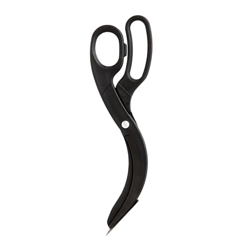 Fante's Cousin Gilda's Pizza Chef's Scissors, Scratch-Free Nylon, Black - style: Pizza Scissors