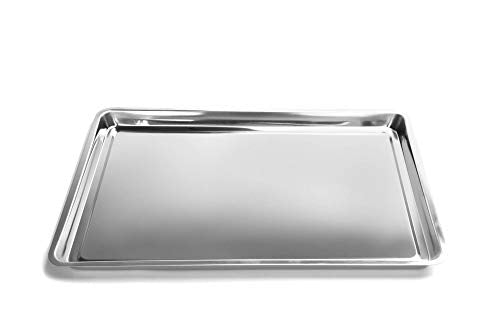 Fox Run Stainless Steel Jelly Roll Pan & Cookie Baking Sheet, 16" x 11"