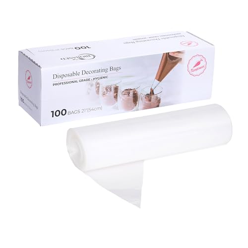 Keenpioneer Disposable Piping Bags 21 Inch - size: 21''
