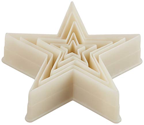 Mercer Culinary 5-Piece Star Plain Nylon Cutter Set - style: Star Plain