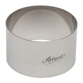 Ateco 4901 3" x 1 3/4" Stainless Steel Round Cake/Food Ring Mold - size: Round, 1.75" High x 3" Diameter