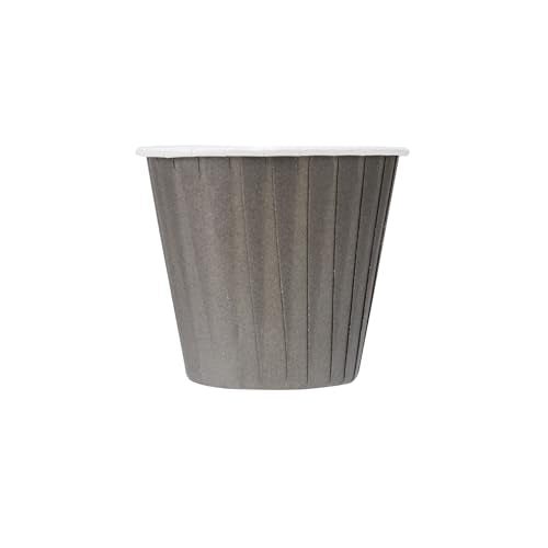 Restaurantware 4 oz Round Gray Paper Tall Baking Cup, 200 Pack - color: Gray, size: Tall
