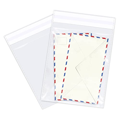 iMailer 200 Count 6" x 9" Cellophane Bags Self Sealing - size: 6x9 Inch (Pack of 200)