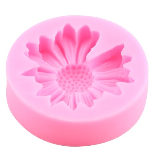 Chrysanthemum Silicone Mold Daisy Flower Fondant Molds Set Of 2 - color: Style Q