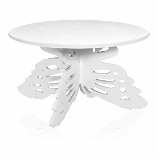 AOCEAN 12 Inch Butterfly Cake Stand for Birthday Party Decoration