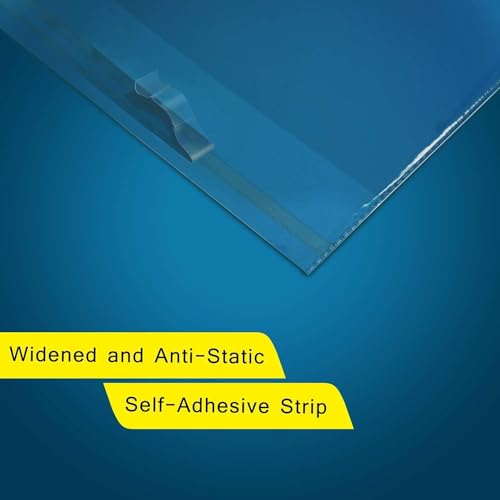 iMailer - 100 Count - 6" x 9" Cellophane Bags Self Sealing - Resealable Clear Poly Cello Bags for A7 A8 A9 Cards & Envelopes, Bakery, Cookies, Treats - size: 6x9 Inch (Pack of 100)