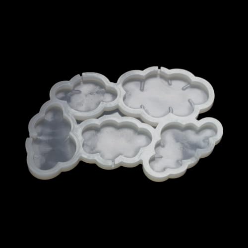 mostsom 2pcs/lot Cloud Shape Silicone Lollipop Mold Cake Decorating Supplies 3D Snack Tool Kitchen Tools Baking Tool (K_ Cloud) - size: K_ Cloud