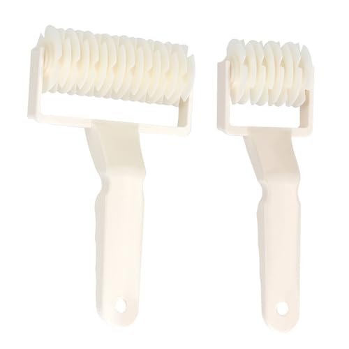 Dough Cookies Pie Bread Lattice Cutter Roller Kitchen Tools for Homemade (Large and Small)