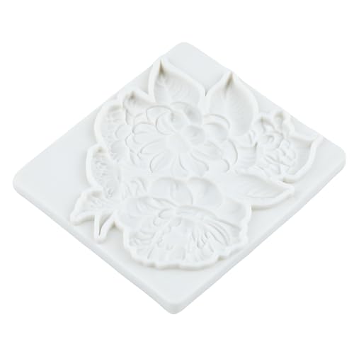 Flower Fondant Molds Peony Flower Silicone Chocolate Mold - color: Style 24