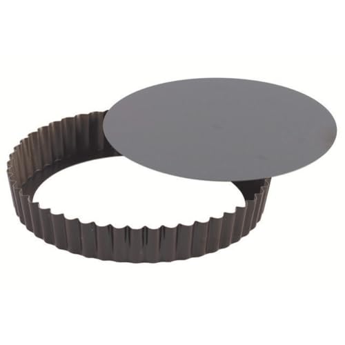 Gobel - Fluted Tart & Quiche Pan, Non-Stick, Removable Base, 12.6 in - size: 12 5/8"