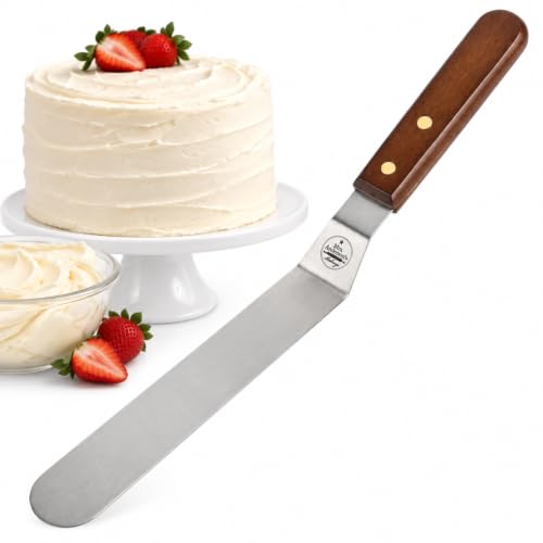 Mrs. Anderson's Baking Offset Icing Spatula, 8-Inch Flexible Blade - size: 8-Inch, Offset Beechwood