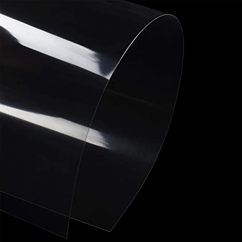 15 Pack 6 Mil Blank Mylar Stencil Sheets, 12" x 12" Clear Plastic Sheets - size: 12 x 12 inches, 6 mil, 15 packs