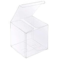 XP-ART 30Pack Clear Favor Boxes 4''X4''X4'' Plastic Gift Box - size: 1 Count (Pack of 30)